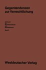 Buchcover Jahrbuch für Rechtssoziologie und Rechtstheorie / Gegentendenzen zur Verrechtlichung