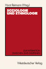 Buchcover Soziologie und Ethnologie