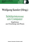 Buchcover Schülerinteresse am Computer