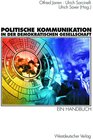 Buchcover Politische Kommunikation in der demokratischen Gesellschaft