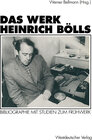Buchcover Das Werk Heinrich Bölls