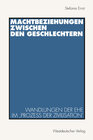 Buchcover Machtbeziehungen zwischen den Geschlechtern