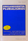 Buchcover Organisierter Pluralismus