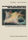 Buchcover Ko-Evolution von Gesellschaft und funktionalem Staat