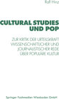 Buchcover Cultural Studies und Pop