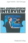 Buchcover Das journalistische Interview