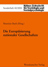 Buchcover Die Europäisierung Nationaler Gesellschaften