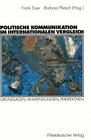 Buchcover Politische Kommunikation im internationalen Vergleich