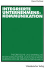 Buchcover Integrierte Unternehmenskommunikation