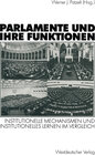 Buchcover Parlamente und ihre Funktionen