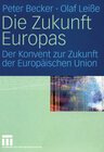 Buchcover Die Zukunft Europas