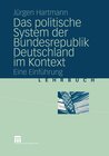 Buchcover Das politische System der Bundesrepublik Deutschland im Kontext