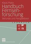 Buchcover Handbuch Fernsehforschung