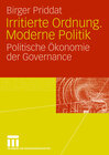 Buchcover Irritierte Ordnung. Moderne Politik