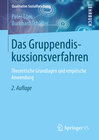 Buchcover Das Gruppendiskussionsverfahren