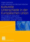 Buchcover Kulturelle Unterschiede in der Europäischen Union