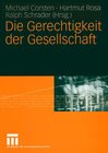 Buchcover Die Gerechtigkeit der Gesellschaft