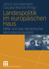 Buchcover Landespolitik im europäischen Haus