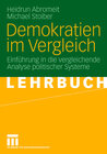 Buchcover Demokratien im Vergleich