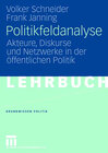 Buchcover Politikfeldanalyse