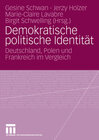 Buchcover Demokratische politische Identität