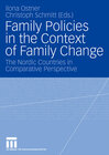 Buchcover Family Policies in the Context of Family Change