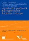 Buchcover Jugend und Jugendpolitik in benachteiligten Stadtteilen in Europa