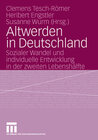 Buchcover Altwerden in Deutschland