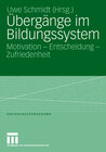 Buchcover Übergänge im Bildungssystem