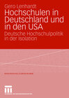 Buchcover Hochschulen in Deutschland und in den USA