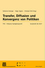 Buchcover Transfer, Diffusion und Konvergenz von Politiken