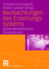 Buchcover Beobachtungen des Erziehungssystems
