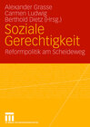 Buchcover Soziale Gerechtigkeit