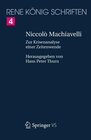 Buchcover Niccolò Machiavelli