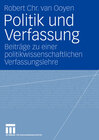 Buchcover Politik und Verfassung