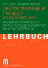 Buchcover Geschlechtsbezogene Pädagogik and Grundschulen