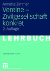 Buchcover Vereine - Zivilgesellschaft konkret