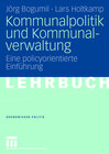 Buchcover Kommunalpolitik und Kommunalverwaltung