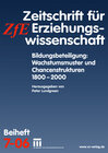 Buchcover Bildungsbeteiligung: Wachstumsmuster und Chancenstrukturen 1800 - 2000