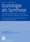 Buchcover Soziologie als Synthese