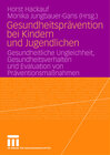 Buchcover Gesundheitsprävention bei Kindern und Jugendlichen