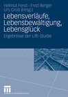 Buchcover Lebensverläufe, Lebensbewältigung, Lebensglück