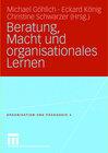 Buchcover Beratung, Macht und organisationales Lernen