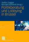 Buchcover Politikberatung und Lobbying in Brüssel