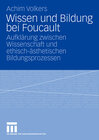Buchcover Wissen und Bildung bei Foucault