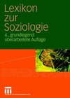 Buchcover Lexikon zur Soziologie