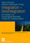 Buchcover Integration - Desintegration