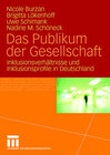 Buchcover Das Publikum der Gesellschaft