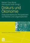 Buchcover Diskurs und Ökonomie