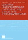 Buchcover Capabilities - Handlungsbefähigung und Verwirklichungschancen in der Erziehungswissenschaft